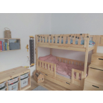 Etagenbett Nürnberg mit sicherer Treppe und Rausfallschutz